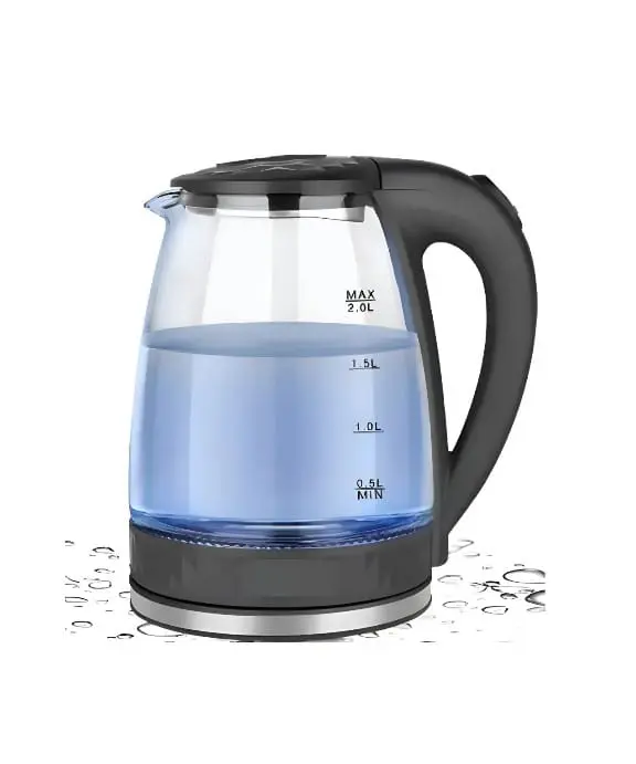 Hervidor de Agua en Vidrio Eléctrico
