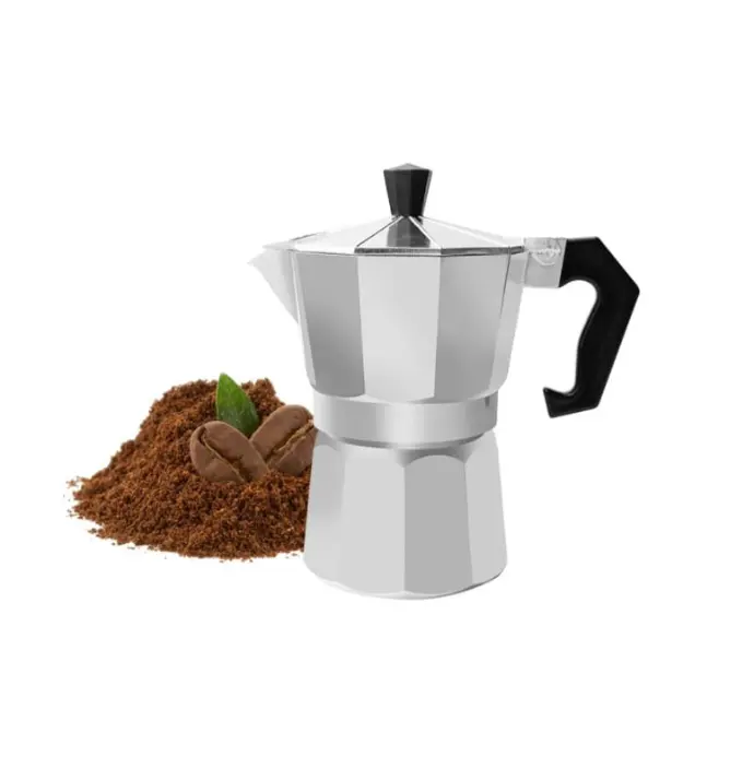 Cafetera Moka Italiana Aluminio 6 Tazas
