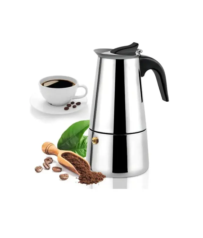 Moka Italiana en Acero Inoxidable