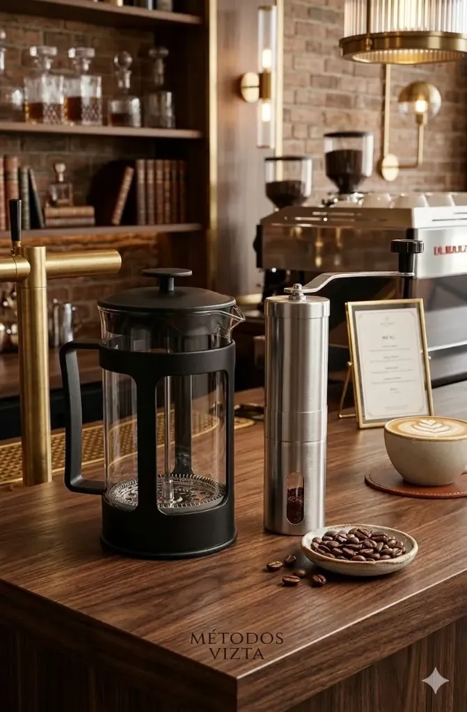 Molino Manual+Prensa Francesa 600ml